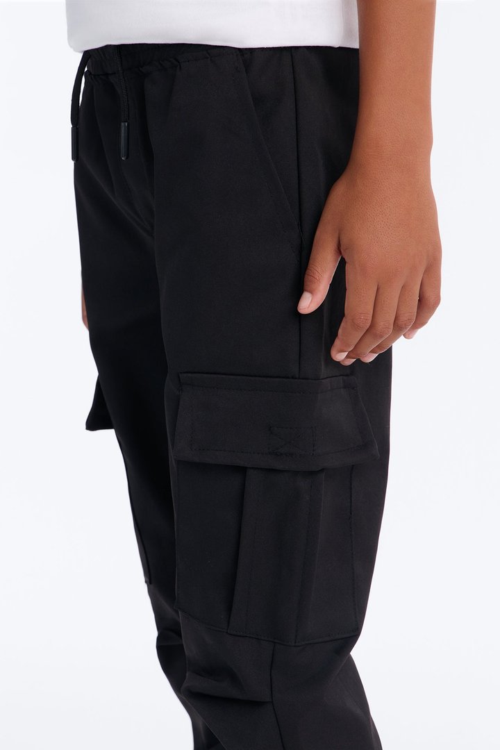 Mini No Limit Cargo Pants - Black