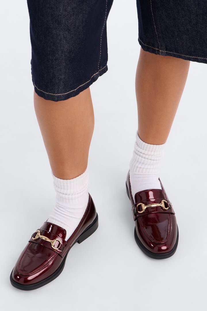 Ever Since Then Loafers - Burgundy