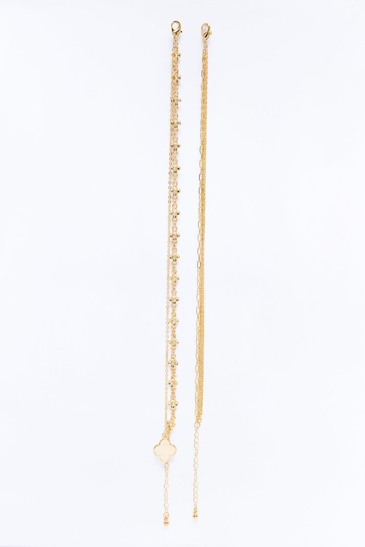 Layer It Up Anklet - Gold