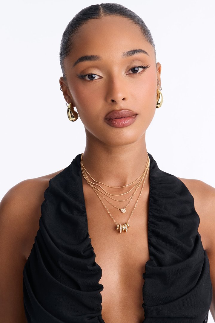 Chic Upgrade Layered Necklace - Gold