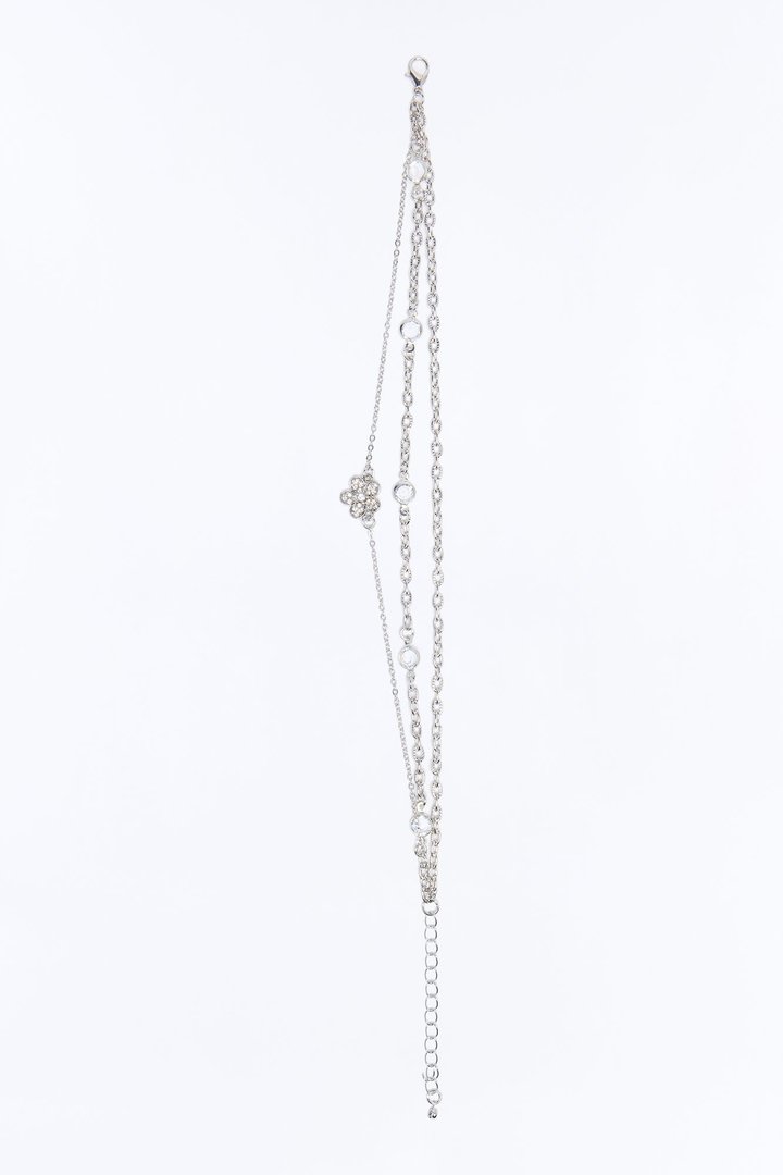 Florita Anklet - Silver