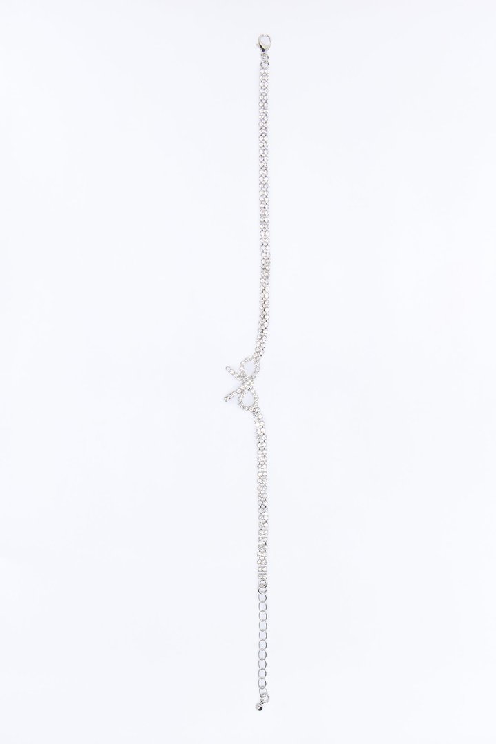 Naughty And Sweet Anklet - Silver