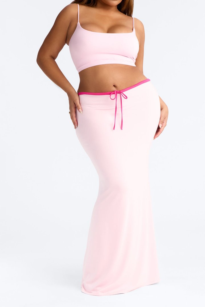 Summer Sweet Maxi Skirt - Pink