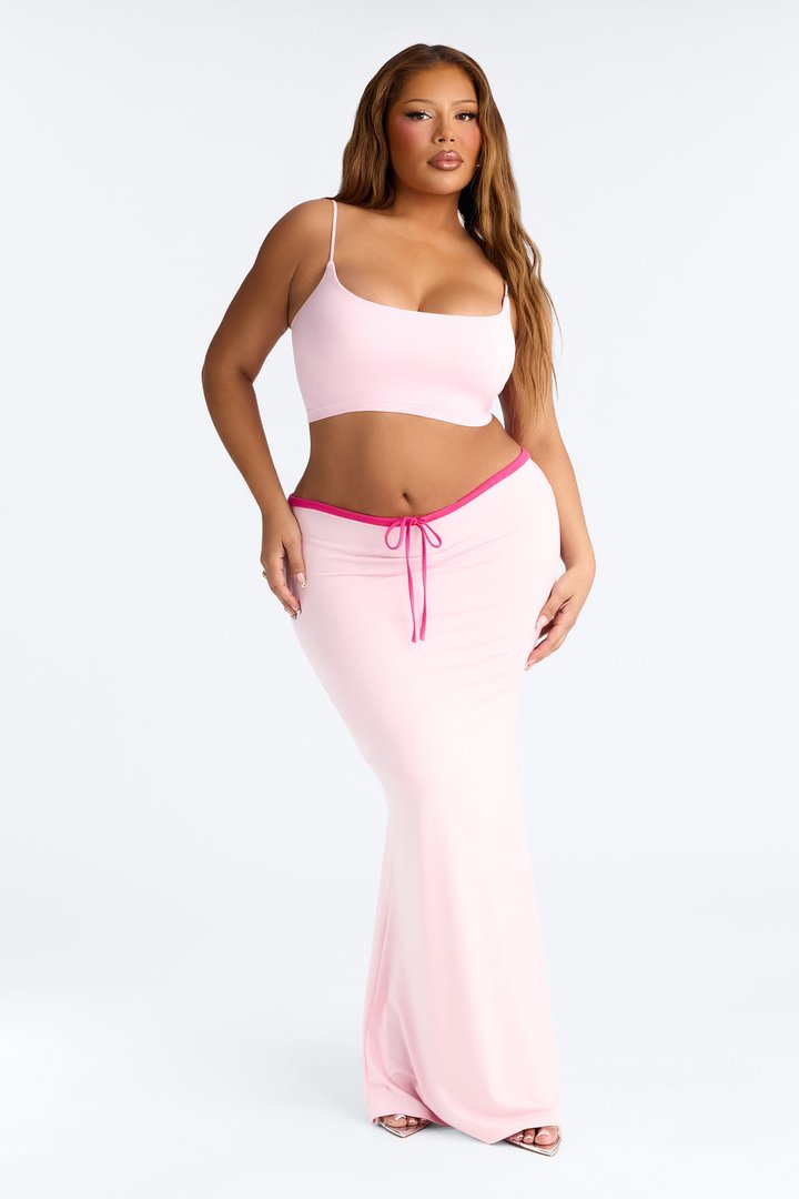 Summer Sweet Maxi Skirt - Pink