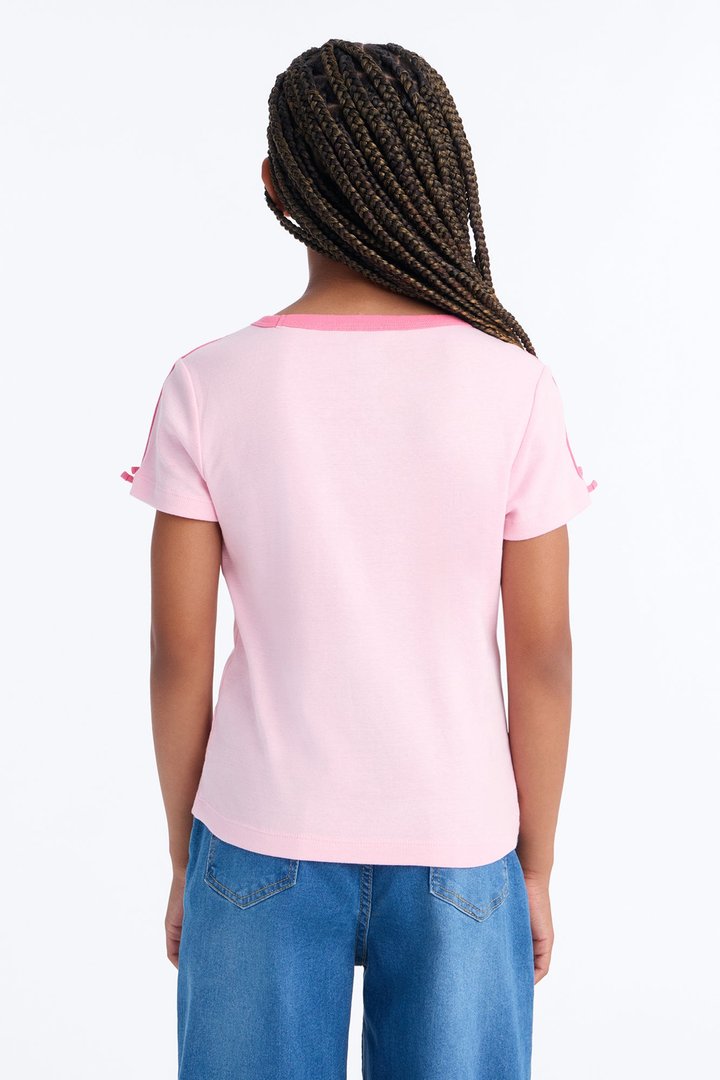 Mini Hello Kitty & Blossom Short Sleeve Jersey - Pink