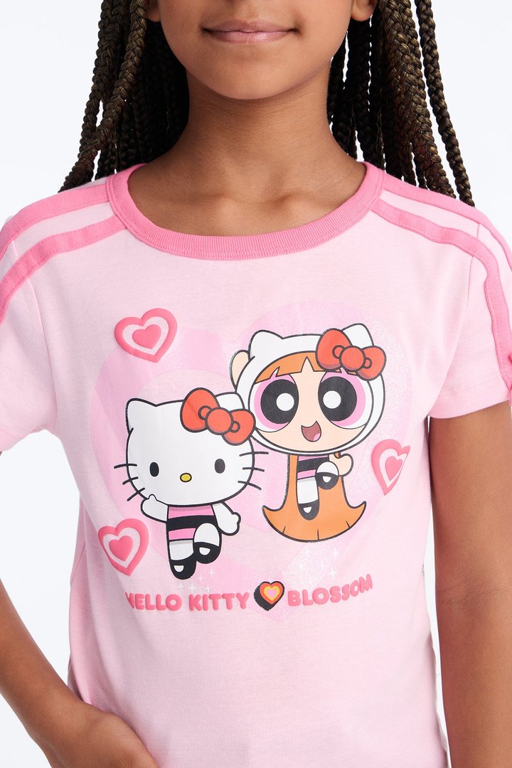 Mini Hello Kitty & Blossom Short Sleeve Jersey - Pink