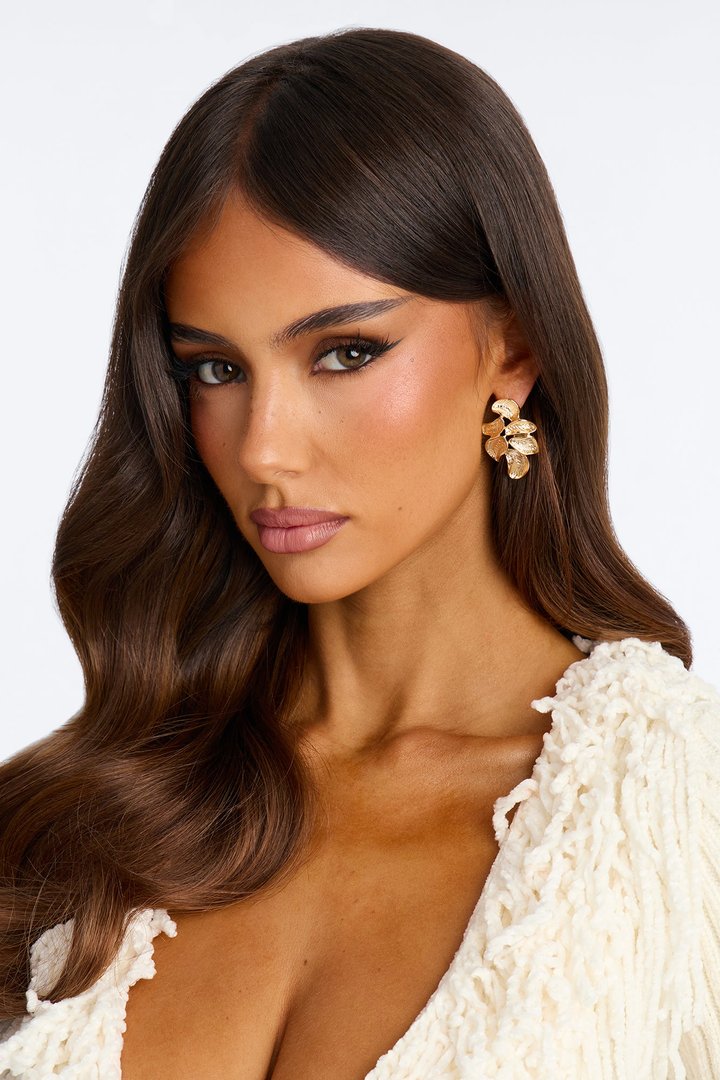 It's Golden Hour Drop Earrings - Gold/combo