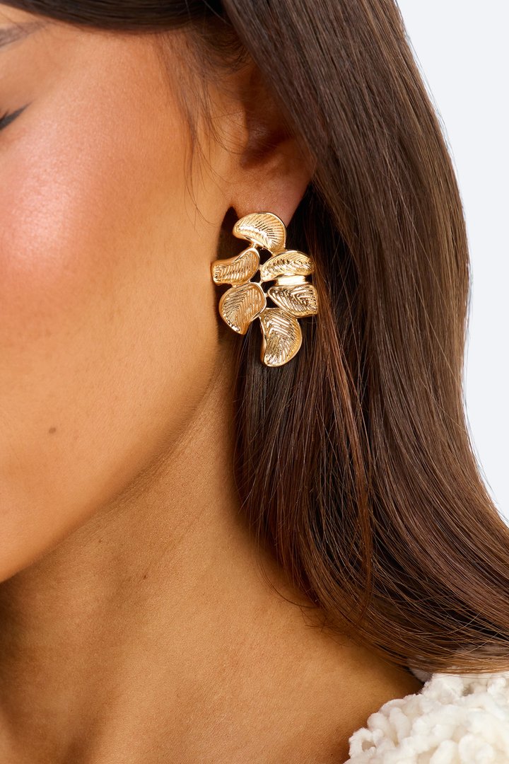 It's Golden Hour Drop Earrings - Gold/combo
