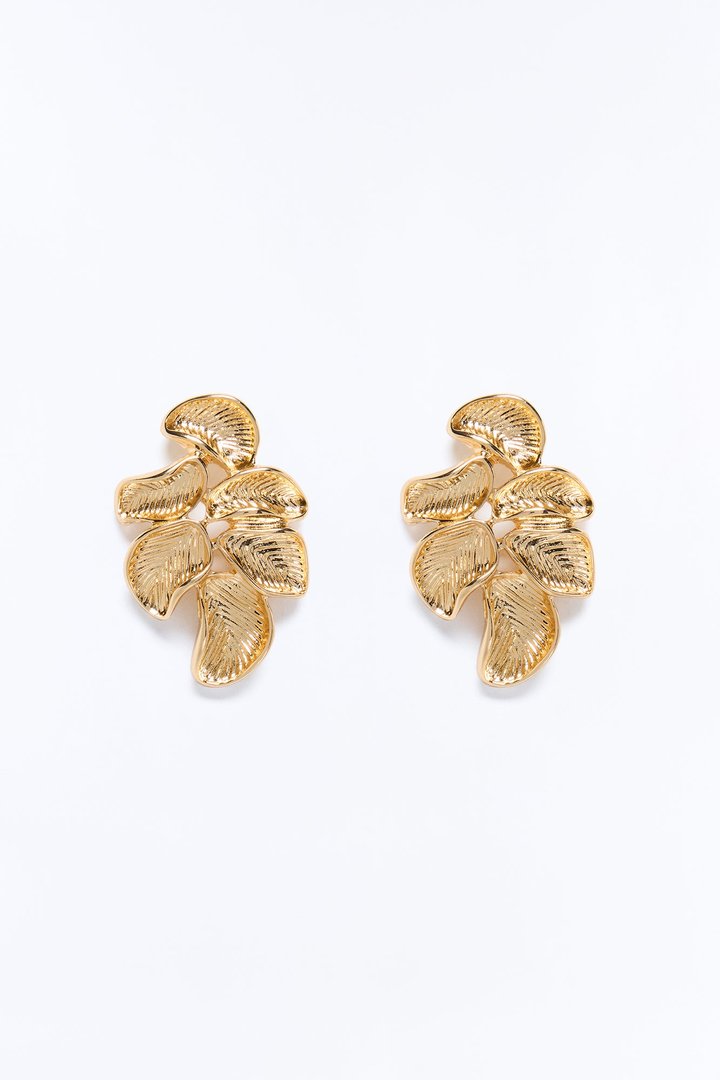 It's Golden Hour Drop Earrings - Gold/combo