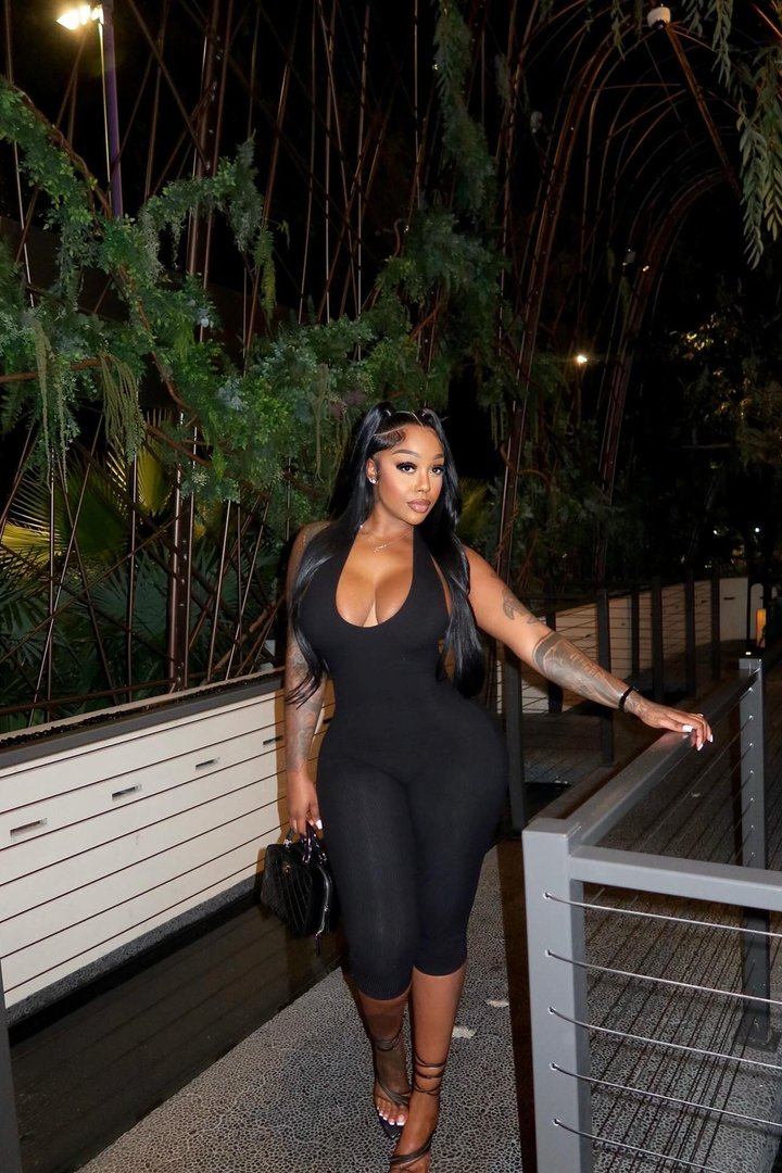 Taytum Snatched Capri Jumpsuit - Black