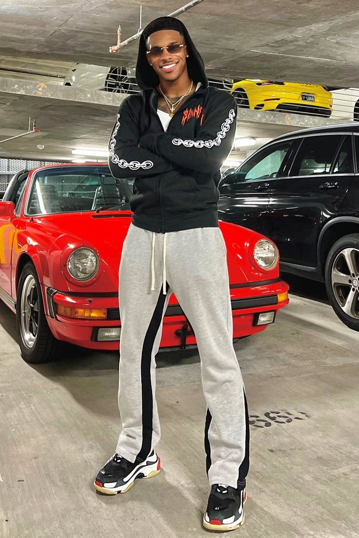 Tayson Flared Sweatpants - Grey
