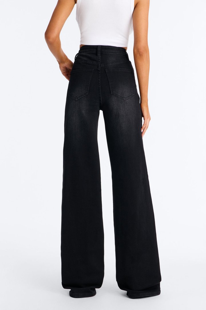 Tall Everyday Basic Straight Leg Denim Jeans - Black