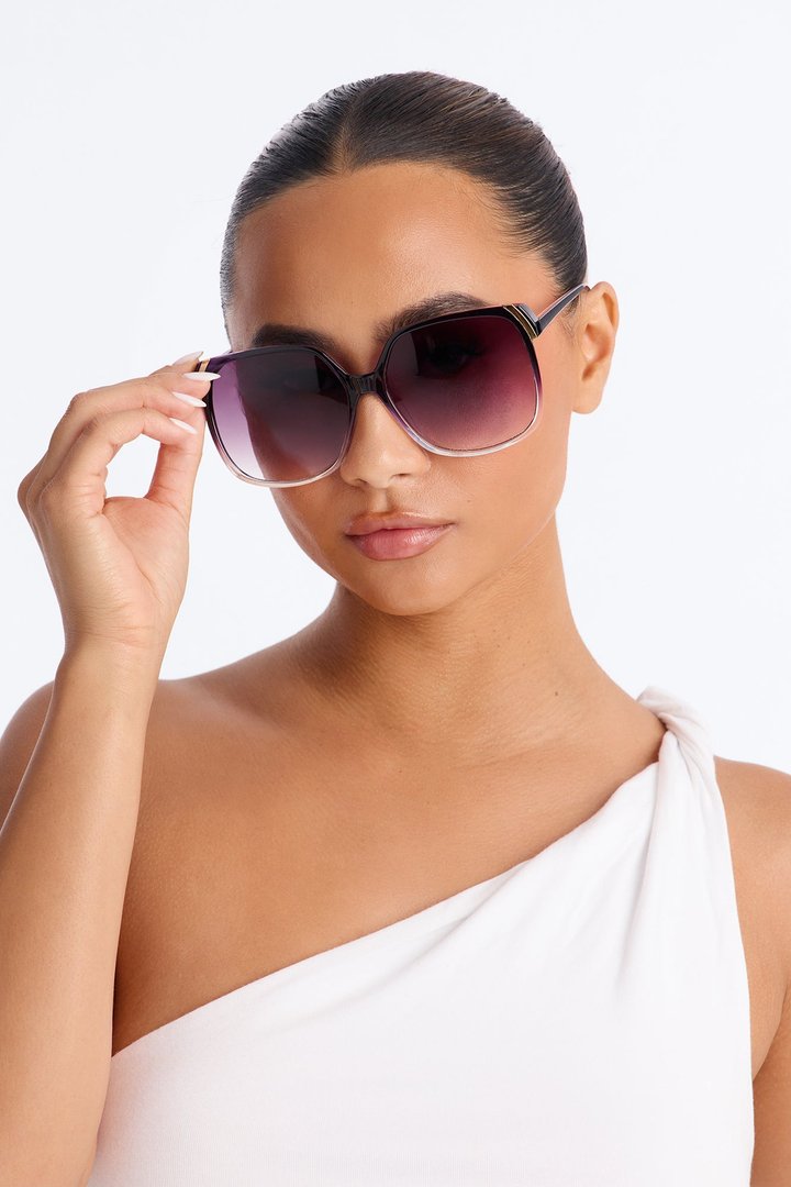 My Hot Take Sunglasses - Purple/combo