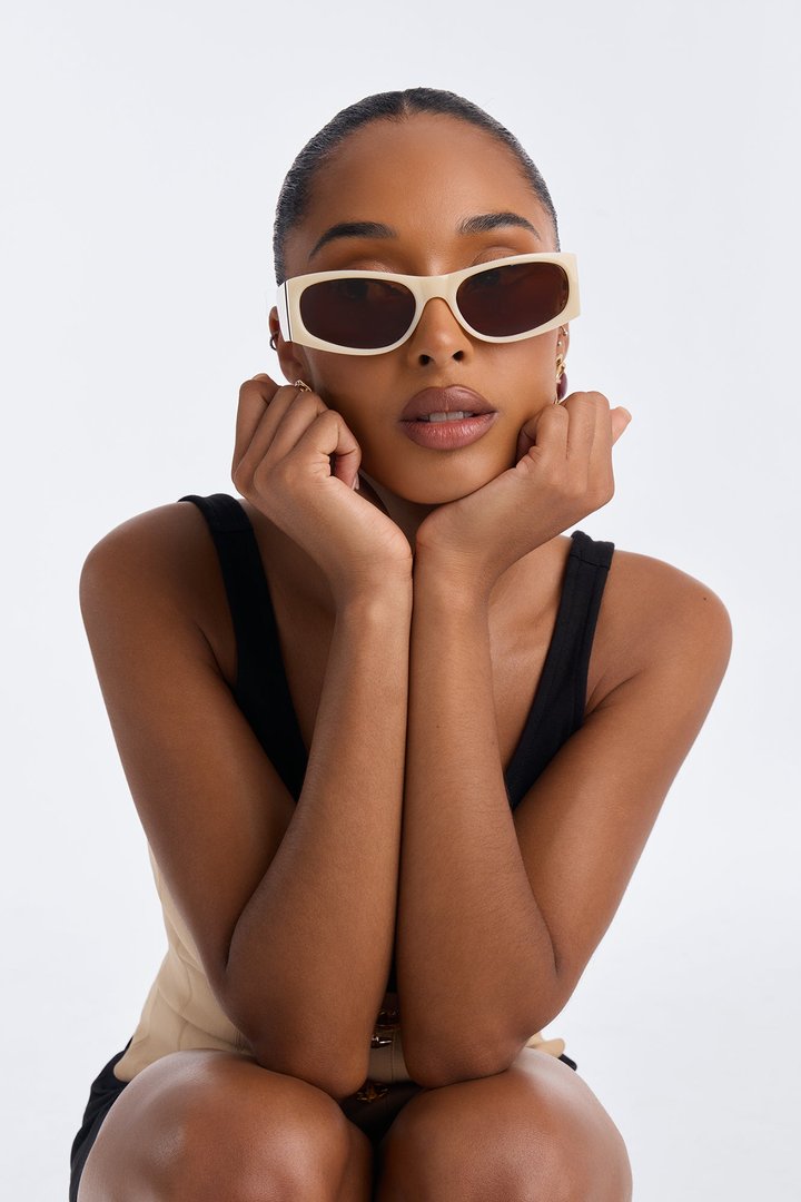 Ray Rush Sunglasses - Ivory