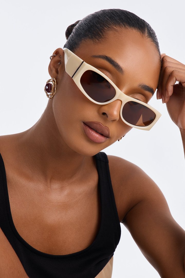 Ray Rush Sunglasses - Ivory