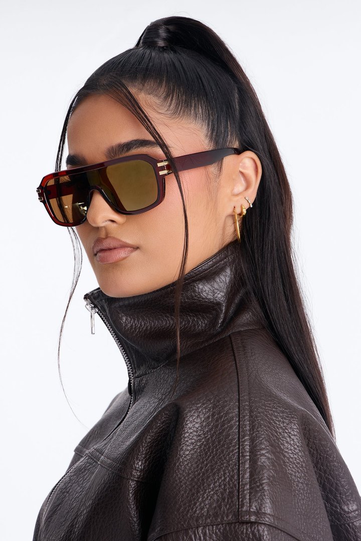 Sunglow Flash Sunglasses - Brown