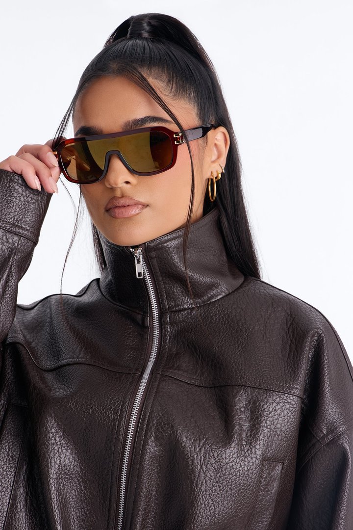 Sunglow Flash Sunglasses - Brown