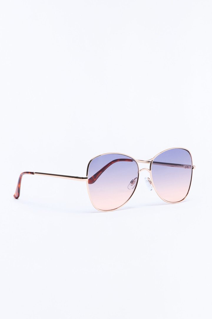 Soft Spoken Sunglasses - Gold