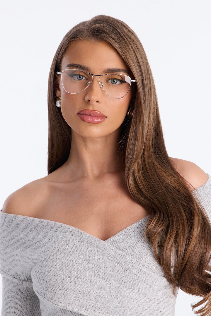 Model Off Duty Glasses - Clear