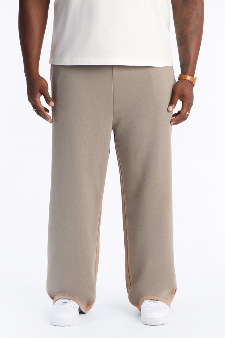 Outline Wash Straight Leg Sweatpant - Grey/combo