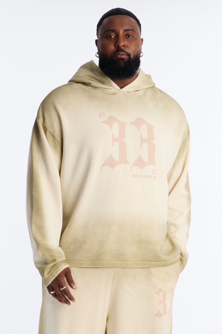 Substance 33 Hoodie - Cream/combo