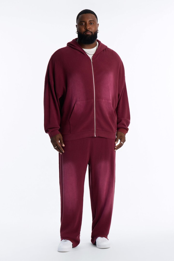 Modern Wash Sweatpants - Burgundy