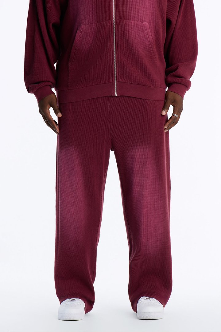 Modern Wash Sweatpants - Burgundy