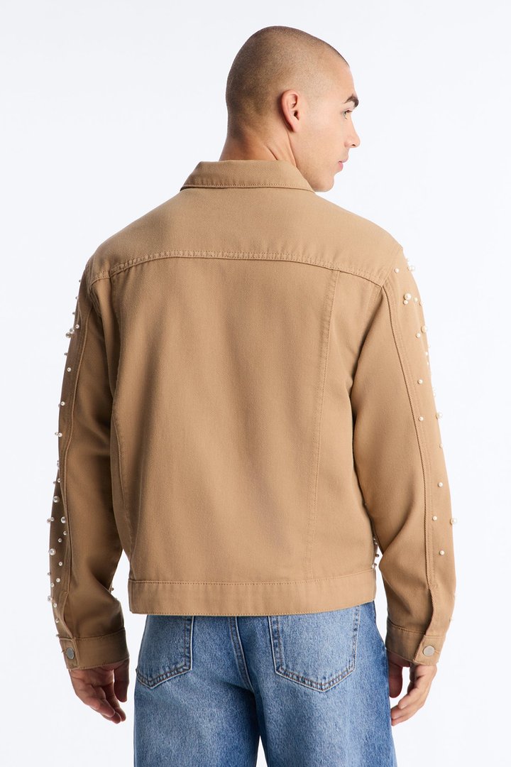 All Over Hardware Work Jacket - Khaki