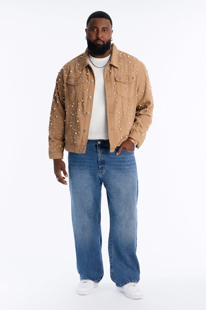 All Over Hardware Work Jacket - Khaki
