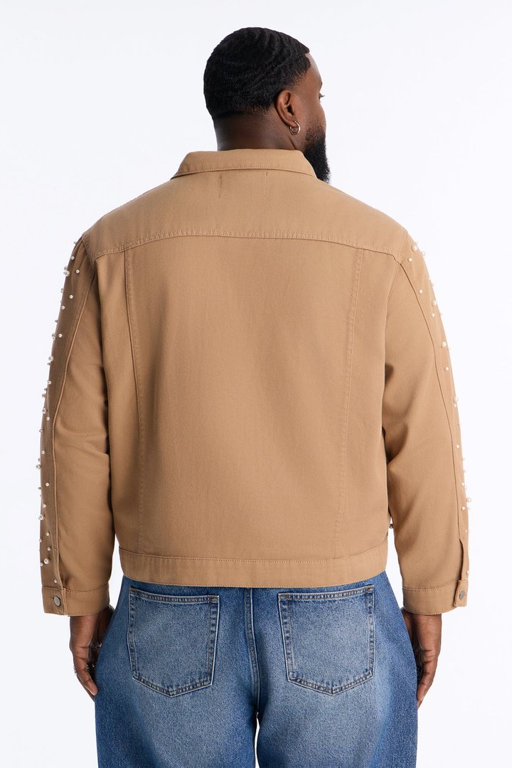 All Over Hardware Work Jacket - Khaki