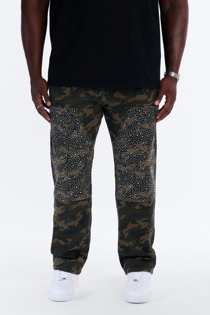 Straight Leg Astra Nova Twill Pant - Camouflage