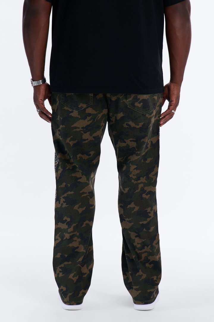 Straight Leg Astra Nova Twill Pant - Camouflage