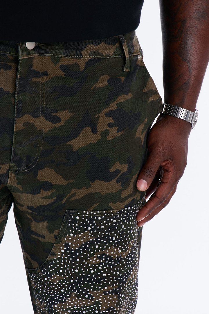 Straight Leg Astra Nova Twill Pant - Camouflage