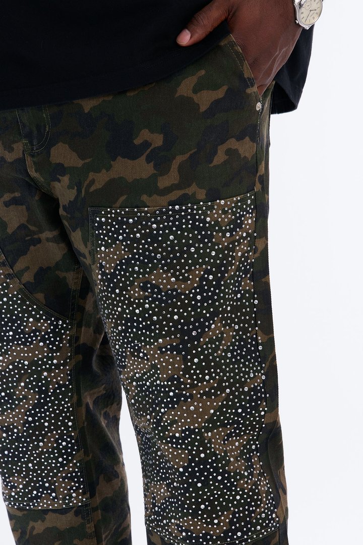 Straight Leg Astra Nova Twill Pant - Camouflage