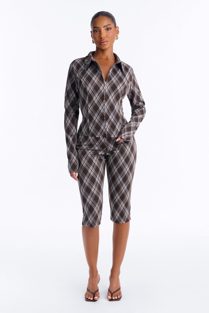 Jodie Argyle Capri Set - Brown