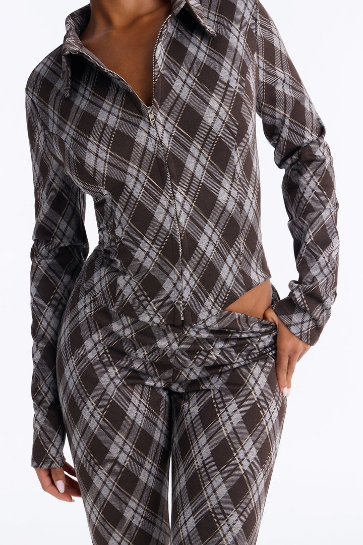 Jodie Argyle Capri Set - Brown