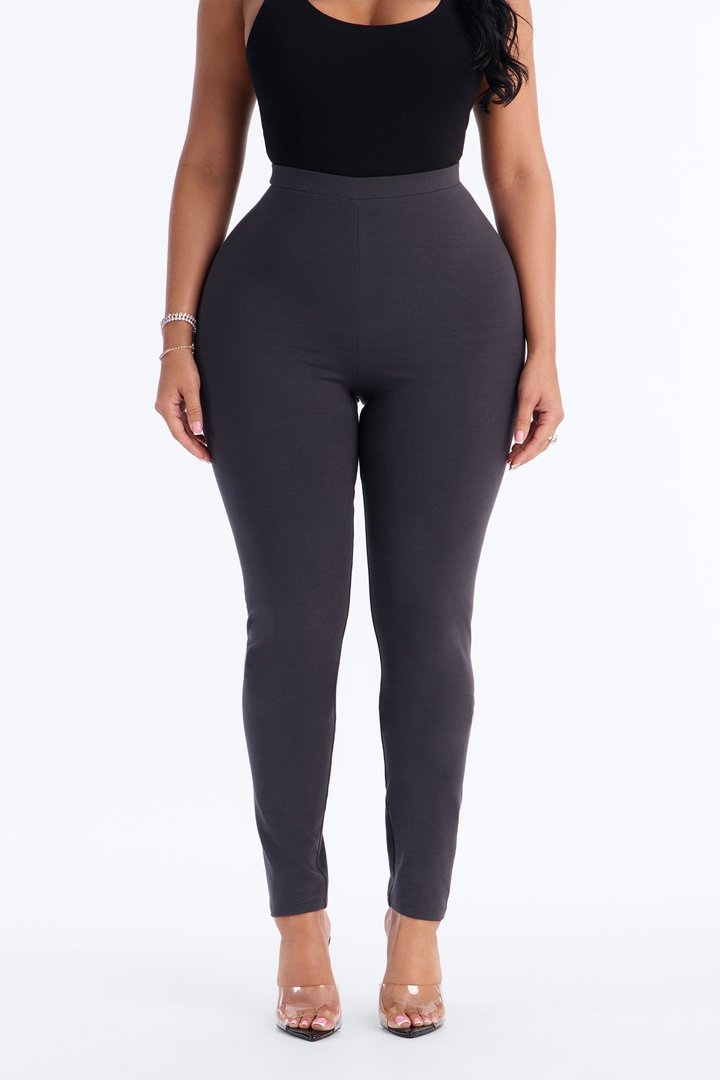 Quinn High Rise Everyday Cotton Legging 29″ - Charcoal