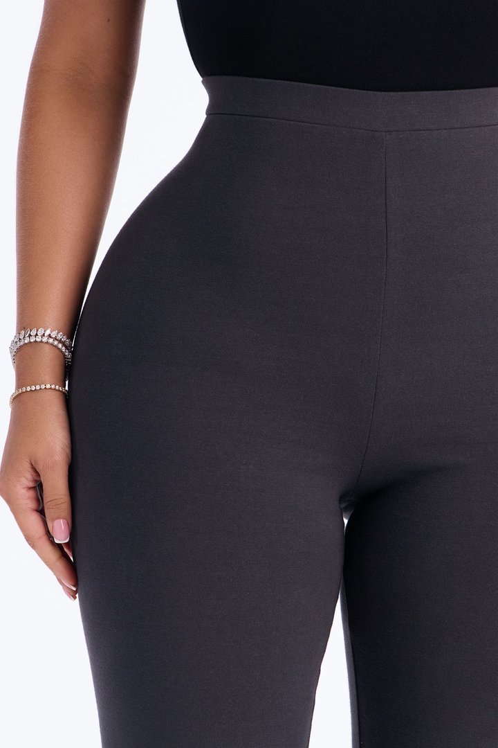 Quinn High Rise Everyday Cotton Legging 29″ - Charcoal