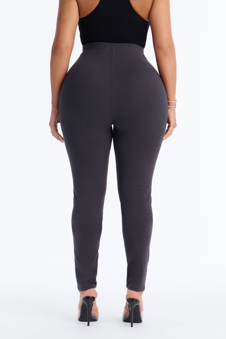 Quinn High Rise Everyday Cotton Legging 29″ - Charcoal