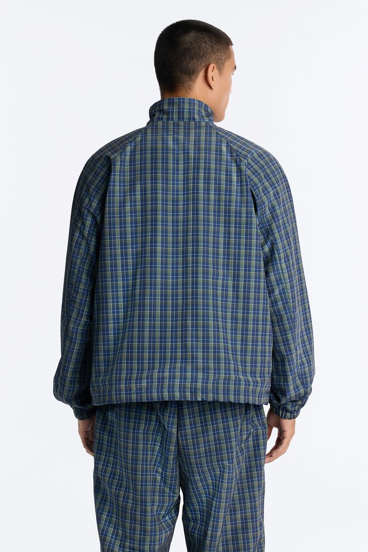 Relaxed Players Club Track Jacket - Green/combo