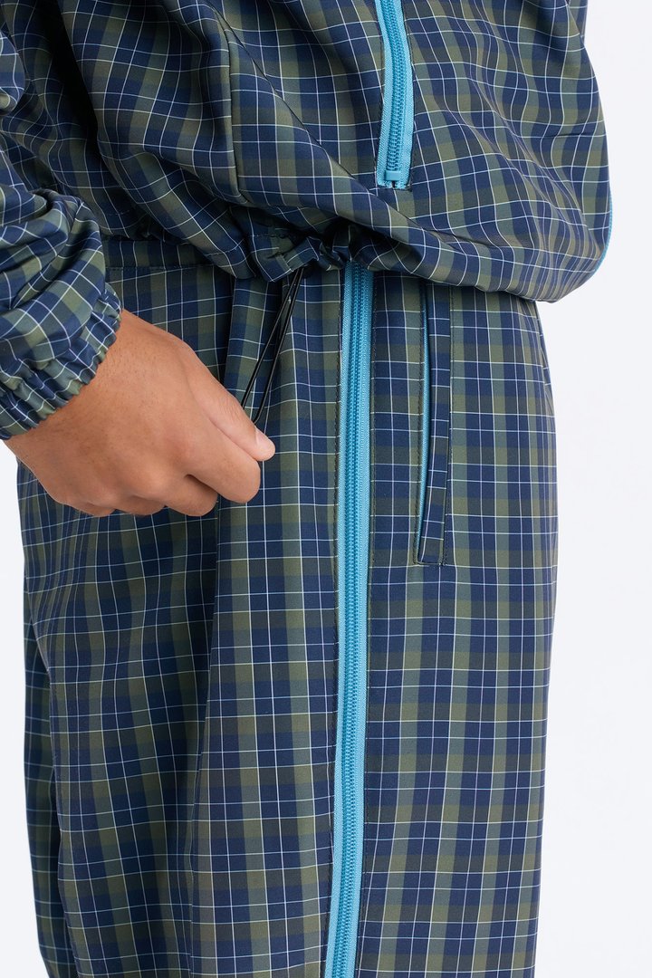 Relaxed Players Club Track Jacket - Green/combo
