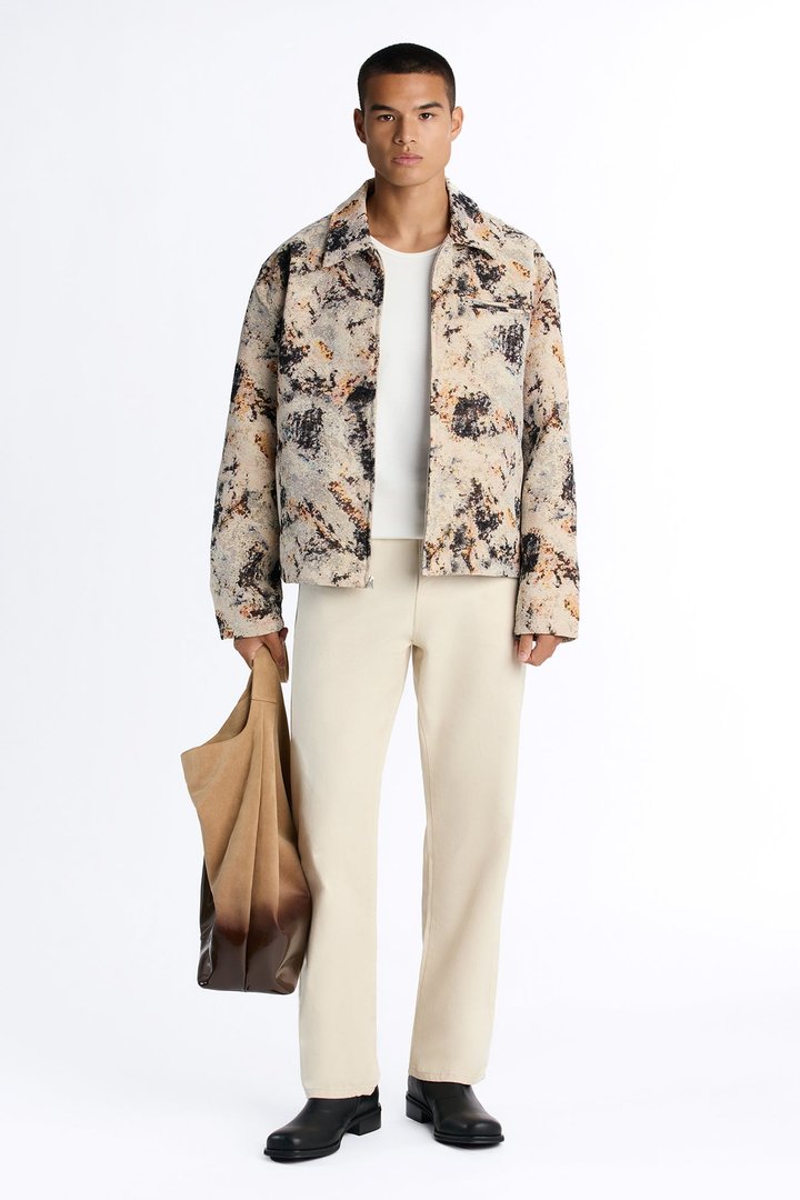 Savannah Tapestry Work Jacket - Brown/combo