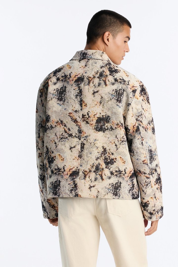 Savannah Tapestry Work Jacket - Brown/combo