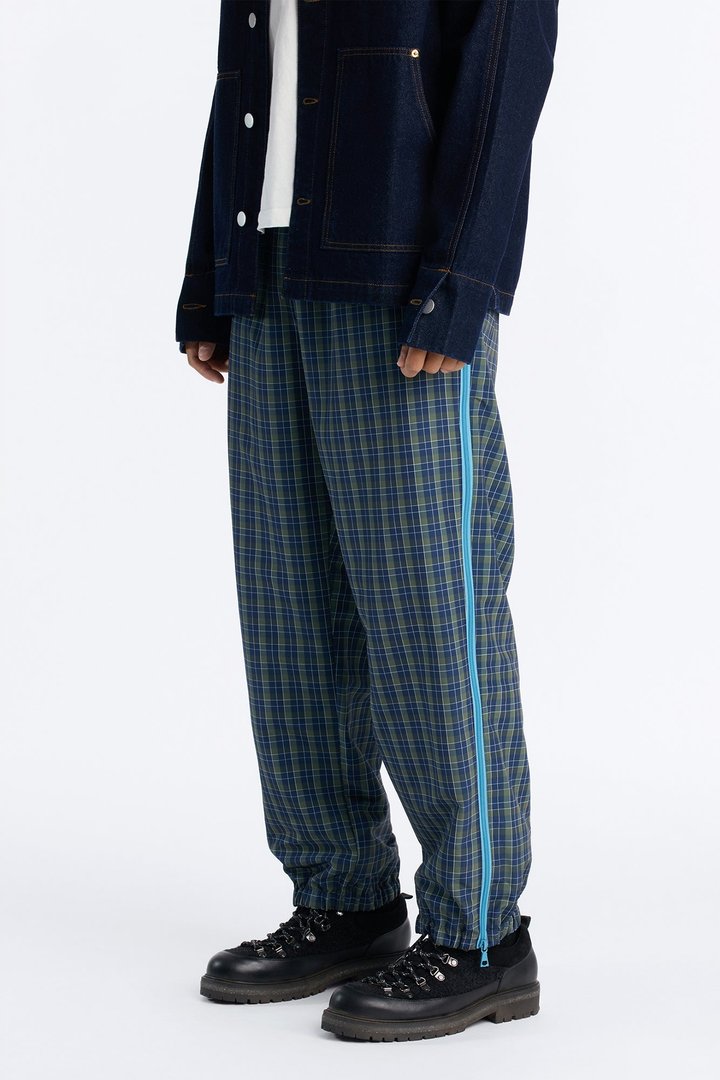 Baggy Players Club Side Zip Pant - Green/combo