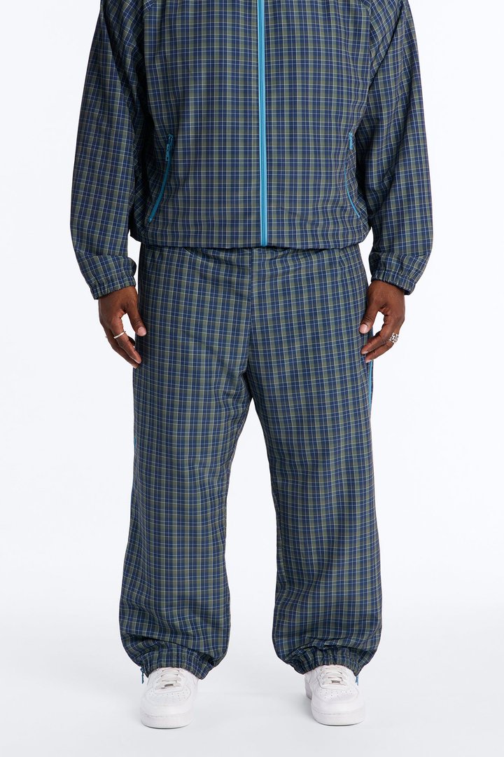 Baggy Players Club Side Zip Pant - Green/combo