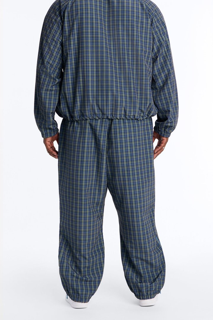 Baggy Players Club Side Zip Pant - Green/combo