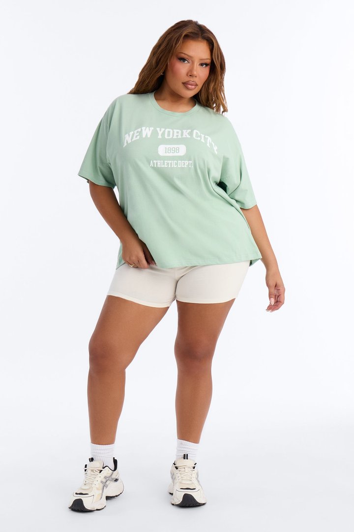 NYC 1898 Classic Washed T-Shirt - Sage