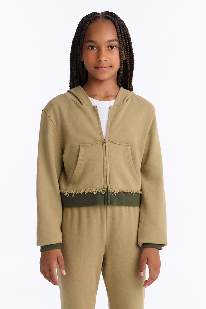 Mini Keeping Up With Me Pant Set - Olive
