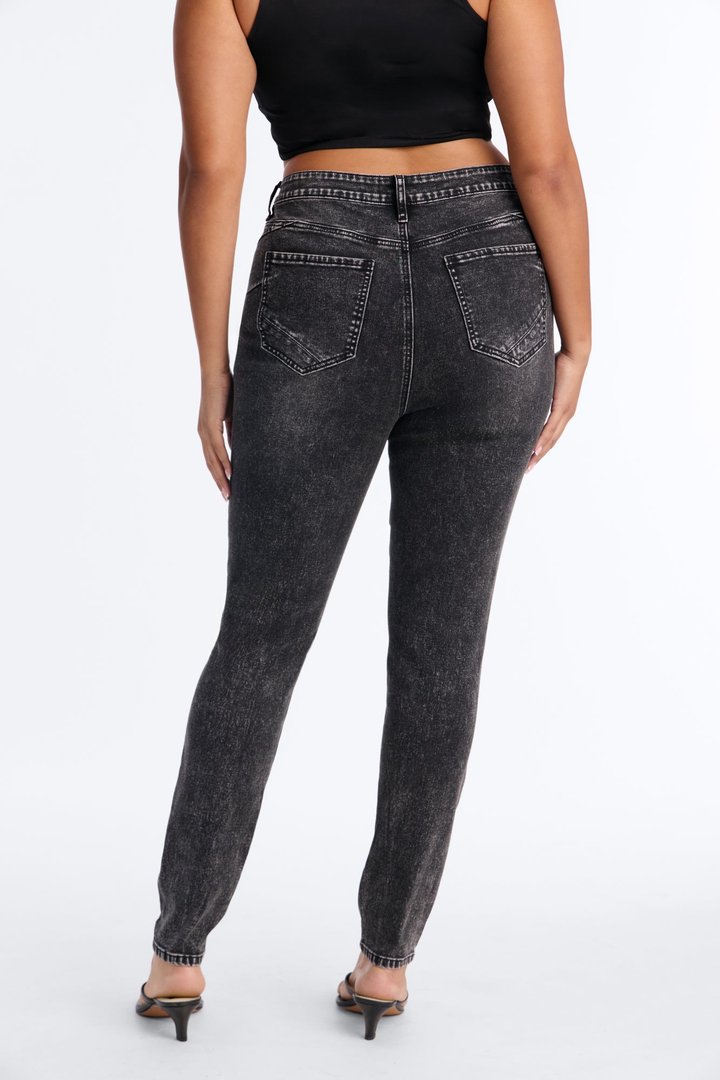 Tall San Diego Sculpting High Rise Stretch Skinny Jeans - Black