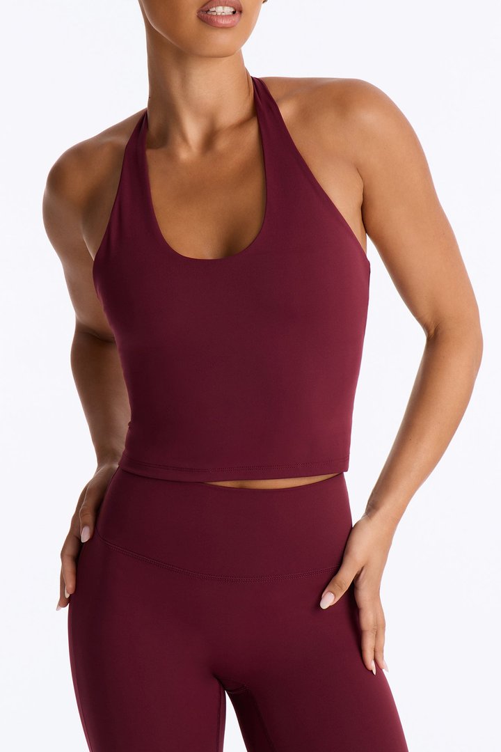 Reese Active Capri Set - Burgundy